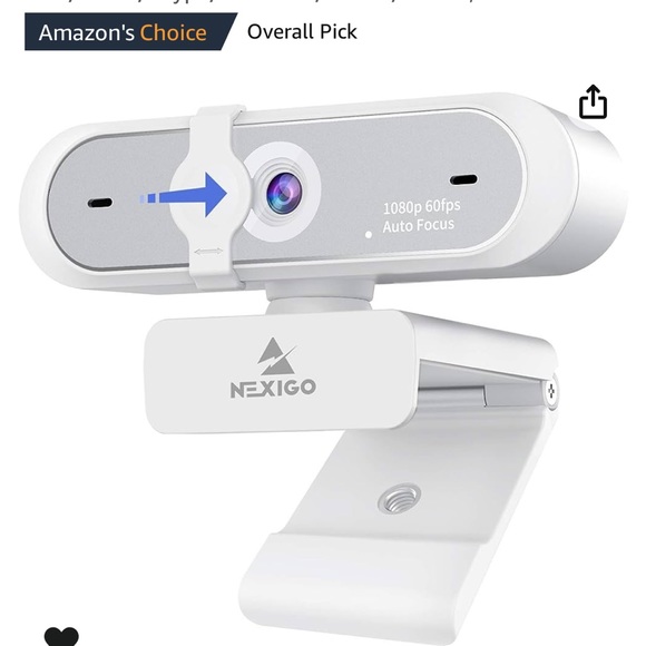 Other - Full HD 1080P White Webcam